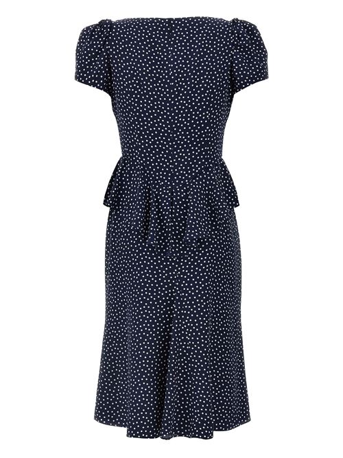 Polka dot print silk dress ALESSANDRA RICH | FABX4007F45101944